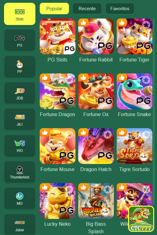 Jogos Certificados ctc777.com